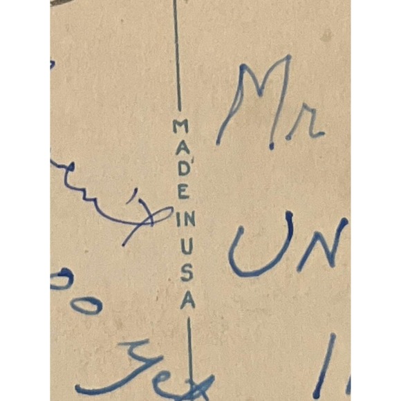 Antique 1929 Litho Ephemera Postcard Lake Scene Greetings From Prescott AZ NYCE - Picture 10 of 10